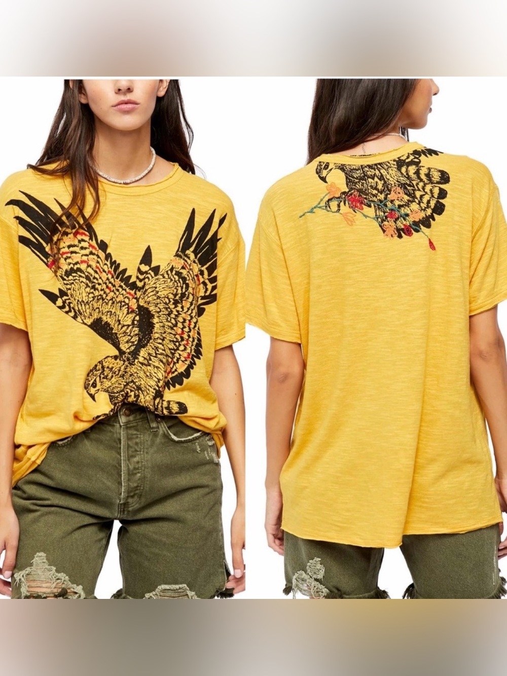 Free People Soak Up The Sun Tee